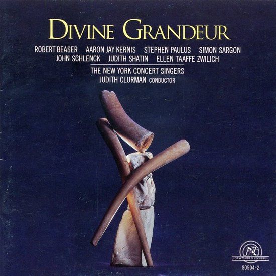 Sonic Rendezvous New York Concert Singers, Judith Clurman - Divine Grandeur (CD)