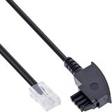 InLine TAE-F kabel voor DSL-routers, TAE-F male naar RJ45 8P2C, 10m