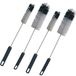 Icecat Set de brosses de nettoyage de bouteilles avec longs manches et conception flexible