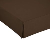 Cardenal Textil Effen beddensprei, bruin, 180 cm bed