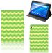 Lenovo Tab E10 Housse Vagues Vert