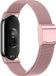 By Qubix - Milanese bandje - Rosé goud - Geschikt voor Xiaomi Smart Band 8 / 9 / 10