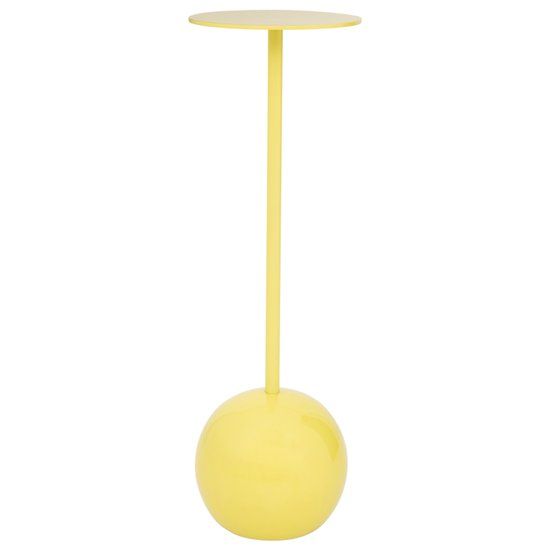 Urban Nature Culture bijzettafel High - M - Warm Olive - D21cm H66cm