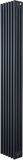 MonsterShop Traditionele 4-kolom radiator - verticaal - grijs - 1800x290 mm