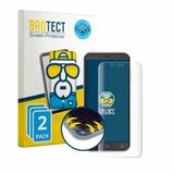BROTECT - Screenprotector voor Peaq PSP 500 - Folie Beschermfolie transparant volledig dekking - 2 Stuks