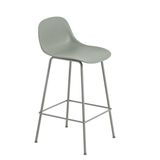 Muuto Fiber Fiber Barkruk - Stalen Onderstel