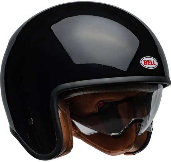 Bell Tx 501 Zwart Open Face Helm Maat L