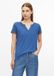 s.Oliver V-hals T-shirt met korte mouwen voor dames, koningsblauw, maat 46