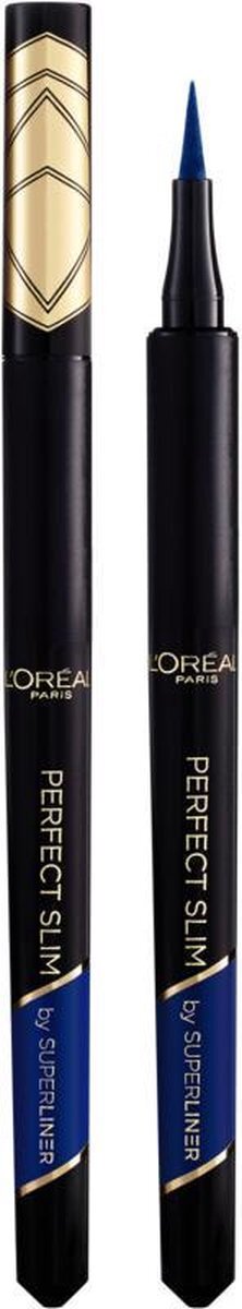 L'Oréal L'Oréal Superliner Perfect Slim Eyeliner Blauw - 3 x 4,7 ml - Voordeelverpakking