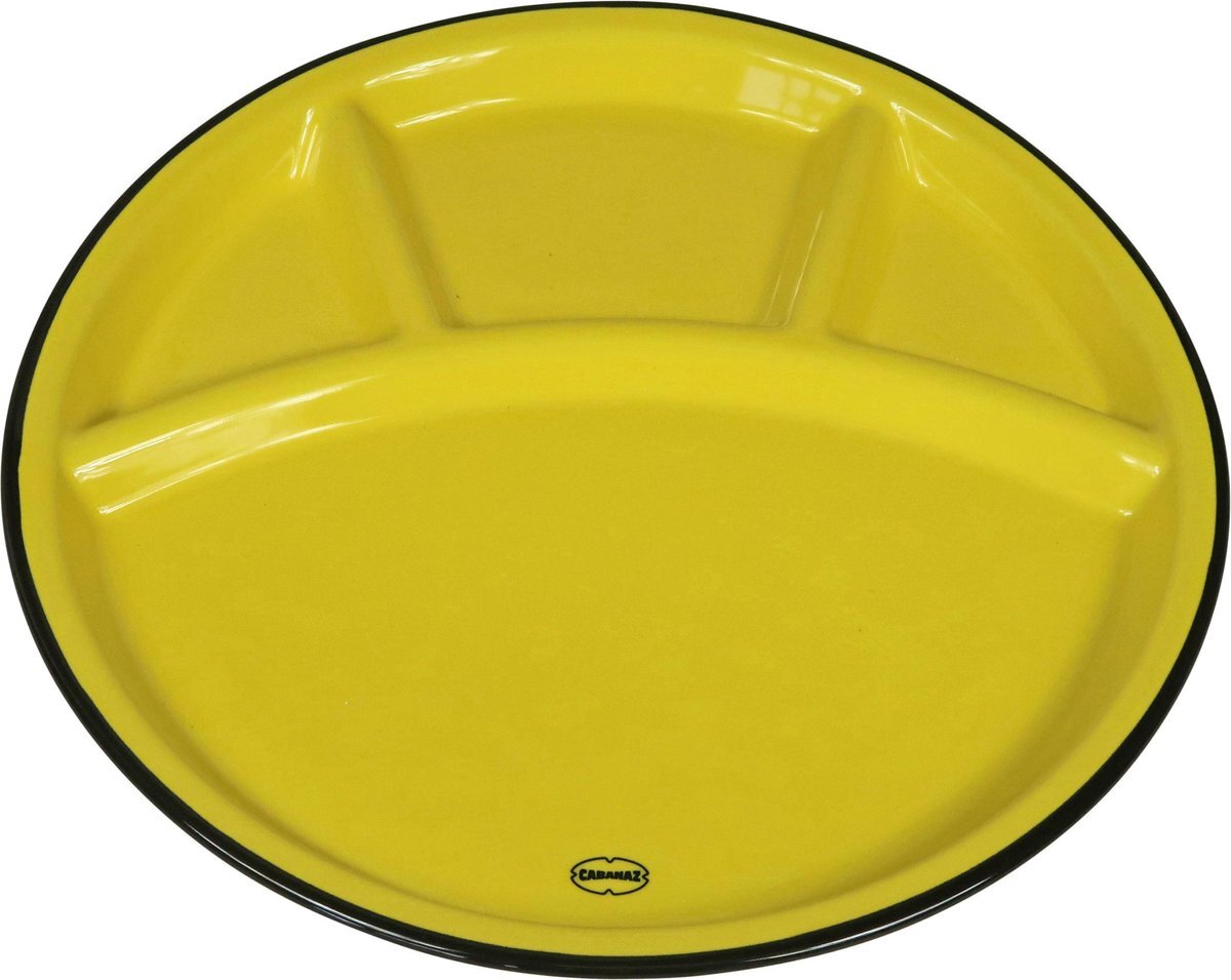 Cabanaz Eetbord Fondue 24 Cm Keramiek Geel