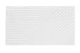 NJRD Tapis de salle de bain Stripes 50x90 cm Blanc