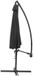 Garden Impressions Athene Parasol Ø300 cm - Royal Grey/Dark Grey