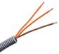 JANO Gaine ICTA grise préfilée 16G 3x1,5 MOO - Couronne 100 m - Marron Orange Orange - 2384