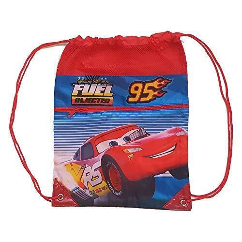 Cars Gym Bag veters, 42 cm, voor fitness en training voor kinderen, uniseks, meerkleurig, 42 cm