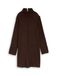 TOM TAILOR Robe en maille marron foncé