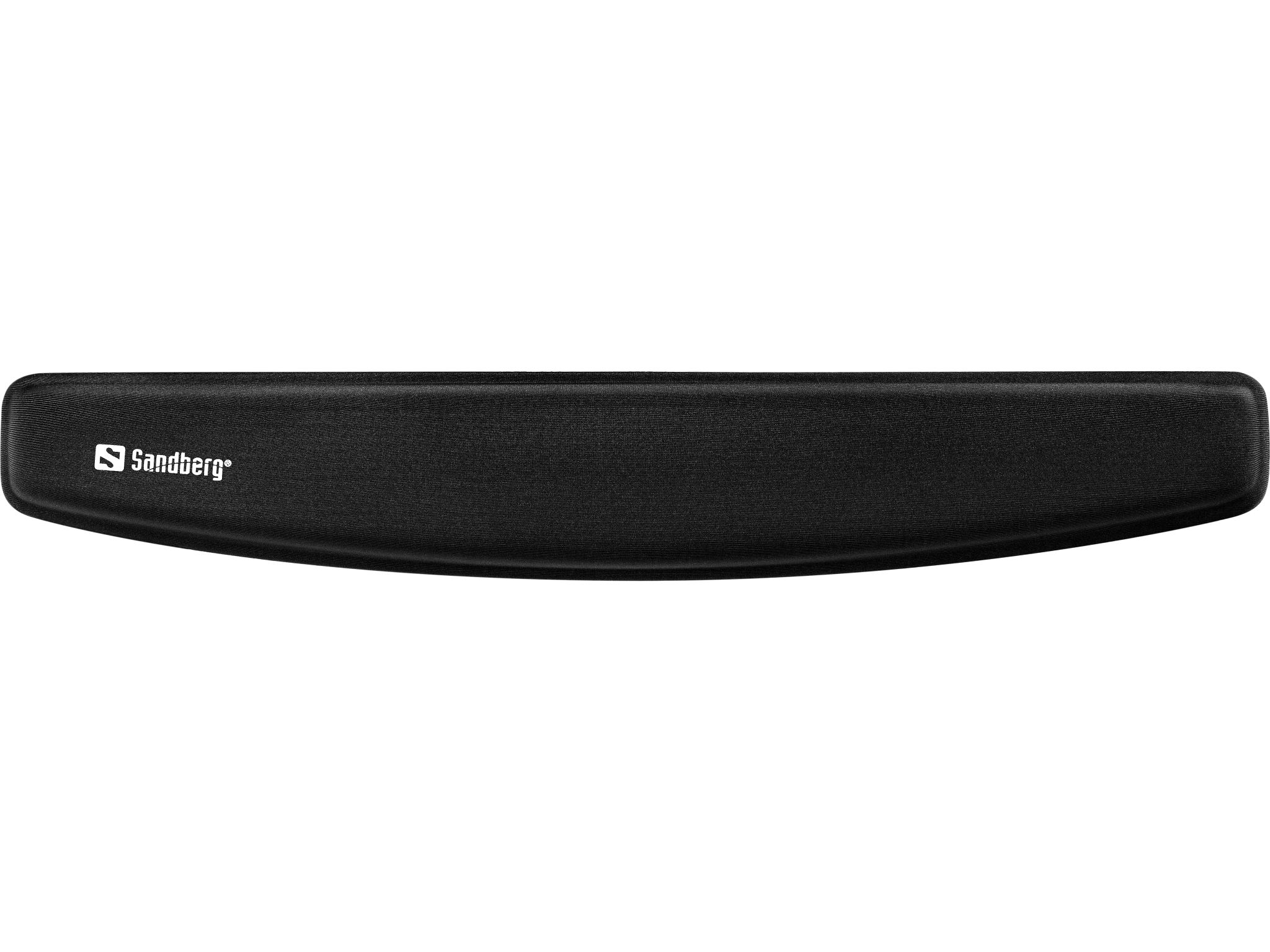 Sandberg Gel wrist rest for keyboard - zwart