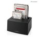 Nedis Docking Station voor Harde Schijf - USB 3.2 Gen 1 Type-A - 2.5/3.5" - Zwart