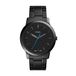 Montre Fossil Minimalist Watch for Men, Quartz Movement with Stainless steel or Leather strap Bruin en Zilvertint SET Zwart