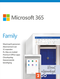 Microsoft Office 365 Home (abbonamento di 12 Mesi; Fino a 6 Persone)
