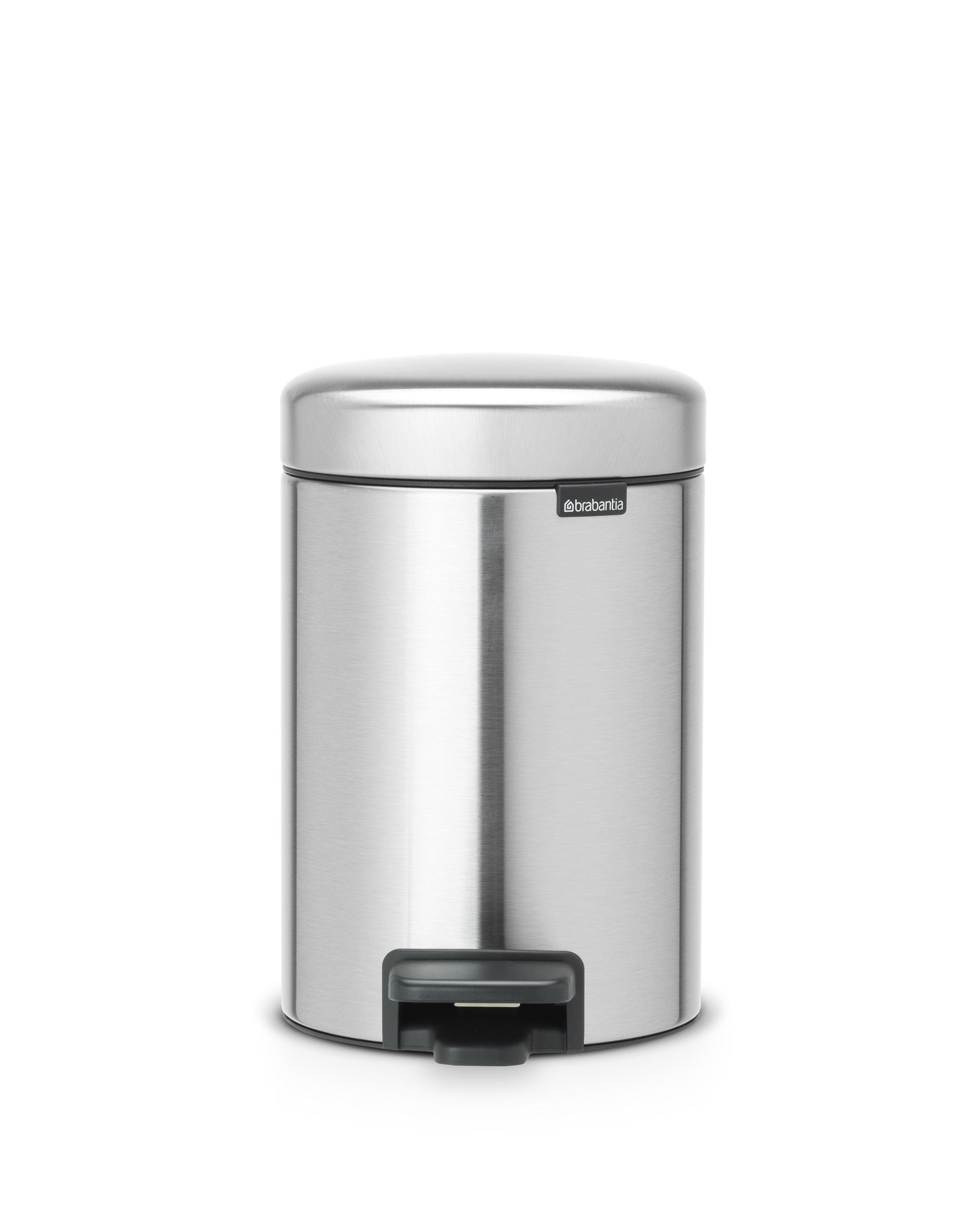 Brabantia NewIcon Pedaalemmer - 3L - Brushed Steel