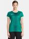 Craft Progress 2.0 Graphic Shirt Korte Mouw Dames - Groen / Wit | Maat: XXL