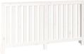 vidaXL Radiatorombouw 153x19x84 cm massief grenenhout wit
