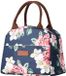 NyxSeat sac à lunch pour femme, imprimé floral, moderne, isolé, grande capacité, portable, déjeuner de travail, collations, fruits, camping, randonnée