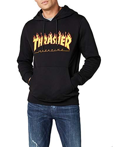 Thrasher Heren Hoodie - Nero - Maat M