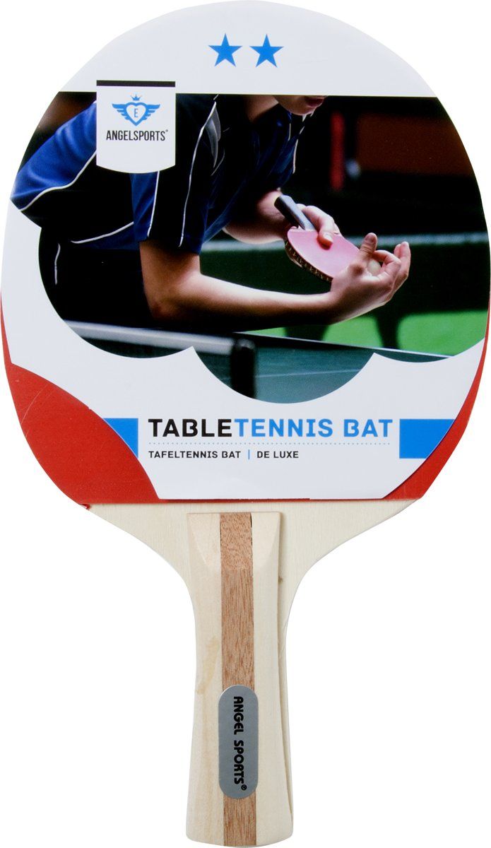 Angel Sports Tafeltennisbat 2 Ster - Bruin - Hout