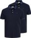 Jack & Jones Homme polo 2 pack Paulos - Coupe ajustée
