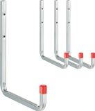 Merkloos Relaxdays Wandhaken set van 4
