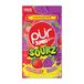 PUR Jumbo SOURZ Gum | Aspartaamvrije kauwgom | Met xylitol | Natuurlijke smaak | Zure aardbei, zure druif, 20 stuks (Pak van 1)
