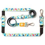 Max & Molly Multifunctionele Hondenriem Paradise XS Blauw Polyester