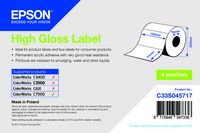 Epson High Gloss Label - Die-cut Roll: 102mm x 51mm, 2310 labels