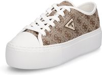 Guess Joezi4 dames sneaker beige bruin