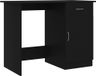 Bureau 100x50x76 cm bois traité noir