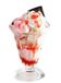 Topkapi 250.872-6 stuks ijsbekers Chicago, dessertkom, cocktailglazen, Ice Cream Sundae, 23,5 cl, h 13 cm