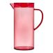 Home Deco Factory Schenkkan met deksel - 1.1 L - roze - kunststof
