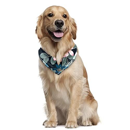 Generic Hondenbandana's,Driehoekslabbetjes 2 Stuks,cartoon Tree Turtle Owlhuisdierbandana Voor Grote Hondenkatten