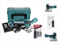 Makita DJV 181 RTJ accu pendelzaag 18V borstelloos + 1x accu 5,0Ah + oplader + 23x zaagblad + Makpac