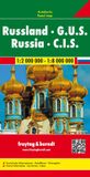 RUSSIE Freytag & Berndt Rusland (Russische Federatie) Wegenkaart 1:2 000 000