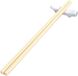 Olympia Melamine Eetstokjes 27cm - Geel - per 10