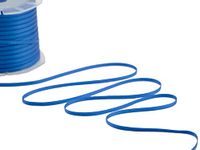 Furlanis - Dubbel satijnen lint, Italiaanse stof - Chinablauw, 3 mm x 50 m