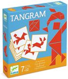 DJ08470 Djeco Tangram - Chinese puzzel met 125 voorbeeldkaarten - Vierkant