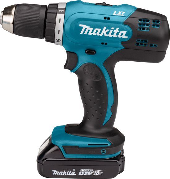 Makita DDF453SYE - Boor-/schroefmachine - 18V - 1.5Ah Li-ion - Incl. koffer