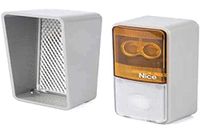 Nice SPA EPMOR 1 paar fotocellen, reflecterend, wit