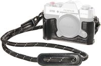 SmallRig 5669 Leather Half Case Kit for FUJIFILM X-T30 / X-T30 II / X-T30 III, Black