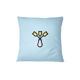 Bona Basics Decoratieve Kussenhoes Lichtblauw 45x45 cm