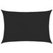 Schaduwdoek - 2 x 2,5 m - Zwart - HDPE 160 g/m² - UV-beschermend - Waterdoorlatend