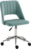 Vinsetto Bureaustoel Polyester 49B x 60T x 79-91H cm Groen